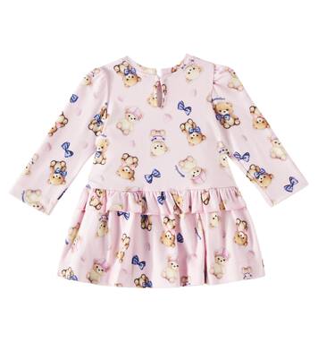 Baby Bedrucktes Kleid Free Time | Monnalisa