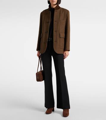 Ankle Boots Tres Vivier Polly aus Veloursleder | Roger Vivier