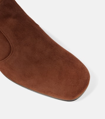 Ankle Boots Tres Vivier Polly aus Veloursleder | Roger Vivier