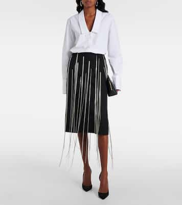 Verzierter Midirock | Victoria Beckham