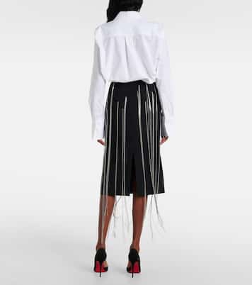 Verzierter Midirock | Victoria Beckham