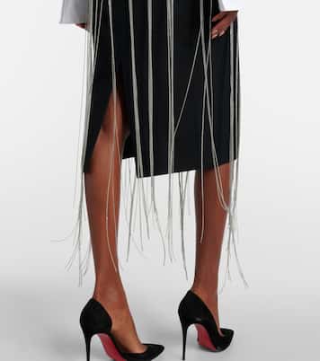 Verzierter Midirock | Victoria Beckham