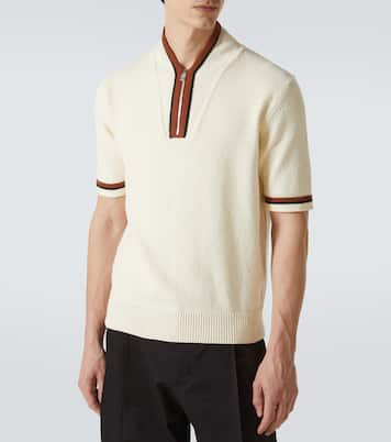 Cotton-blend polo shirt | Dolce&Gabbana