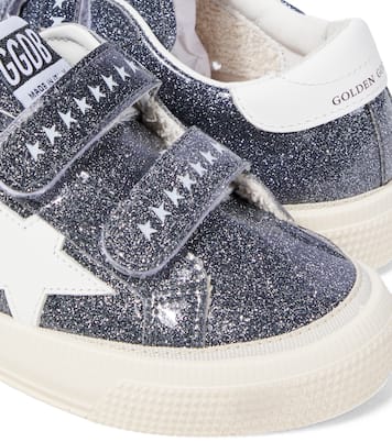 May School glitter sneakers | Golden Goose Kids