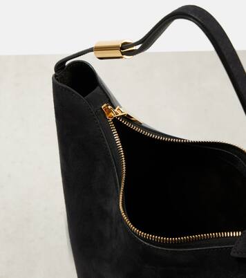 Borsa a spalla Small in suede | Alaïa