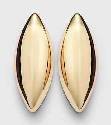 Boucles d'oreilles Puffy Dagger en plaqué or | Jennifer Fisher