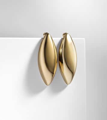 Boucles d'oreilles Puffy Dagger en plaqué or | Jennifer Fisher