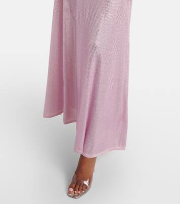 Robe longue à sequins | David Koma