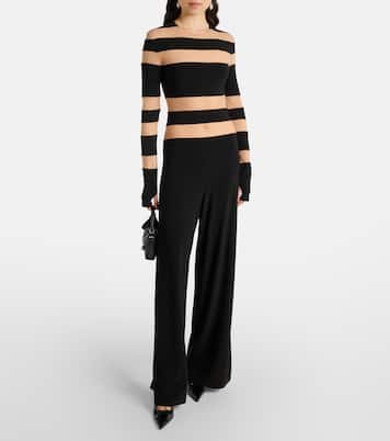 Paneled jumpsuit | Norma Kamali