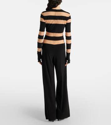 Paneled jumpsuit | Norma Kamali