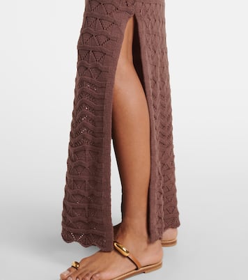 Rey crochet cotton-blend maxi dress | Bananhot