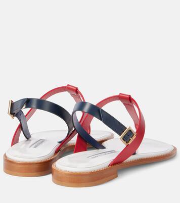 Hata leather thong sandals | Manolo Blahnik