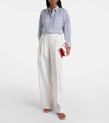 Hata leather thong sandals | Manolo Blahnik