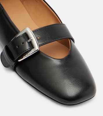 Butterfly Mary Jane flats | Ganni