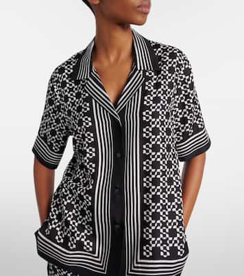 Koda printed bowling shirt | Simkhai