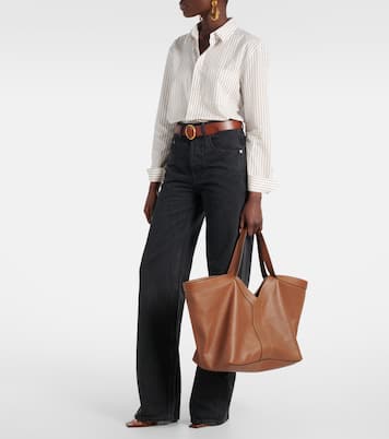 Tote Bag Y aus Leder | Saint Laurent