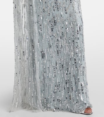 Robe longue Pauline à ornements | Jenny Packham