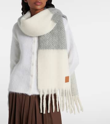 Alpaca and wool-blend scarf | Loewe