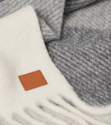 Alpaca and wool-blend scarf | Loewe