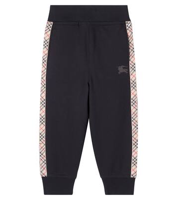 EKD Burberry Check cotton jersey sweatpants | Burberry Kids