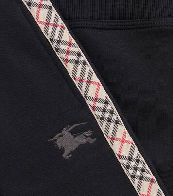 EKD Burberry Check cotton jersey sweatpants | Burberry Kids
