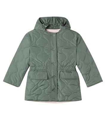 Reversible quilted jersey jacket | Bonpoint