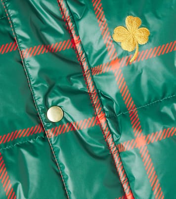 Clover checked puffer jacket | Mini Rodini