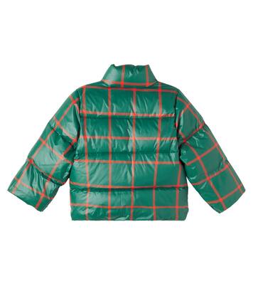 Clover checked puffer jacket | Mini Rodini