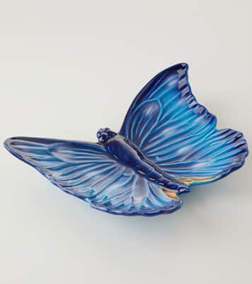 Cloudy Butterflies tray by Claudia Schiffer | Bordallo Pinheiro