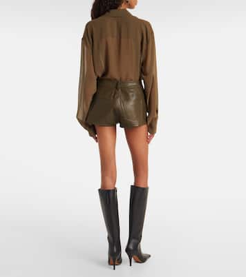 High-Rise Shorts | Norma Kamali