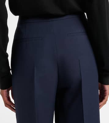 Weite Hose VGold aus Crepe Couture | Valentino