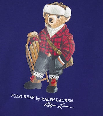 كنزة هودي من الجيرسيه Polo Bear | Polo Ralph Lauren Kids