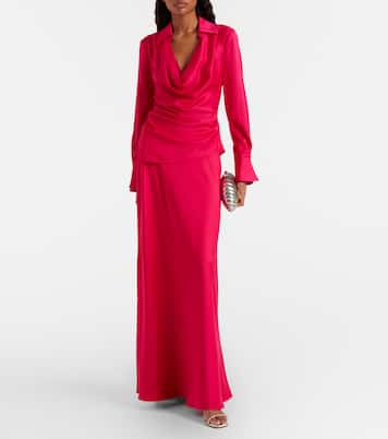 Top Symone en satin | Simkhai