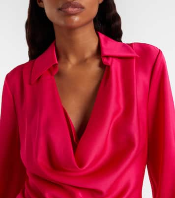 Top Symone en satin | Simkhai