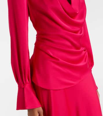 Top Symone en satin | Simkhai