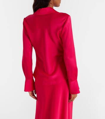 Top Symone en satin | Simkhai