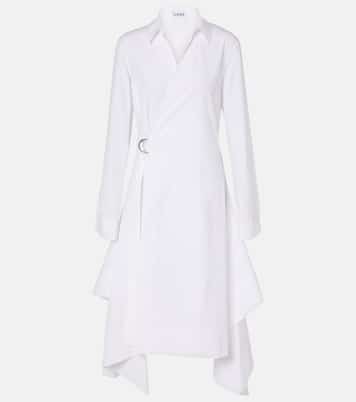 Wickelkleid aus Baumwolle | Loewe