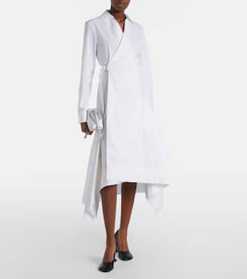 Wickelkleid aus Baumwolle | Loewe