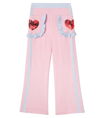 Lone Star embellished ruffled flared pants | Tutu Du Monde
