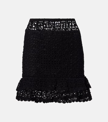 Minirock Brigette aus Häkelstrick | Anna Kosturova