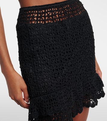 Minirock Brigette aus Häkelstrick | Anna Kosturova
