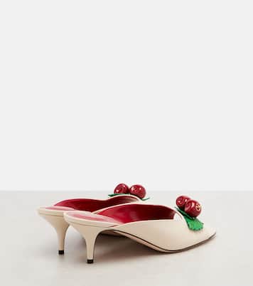 Cherryfic leather mules | Valentino Garavani