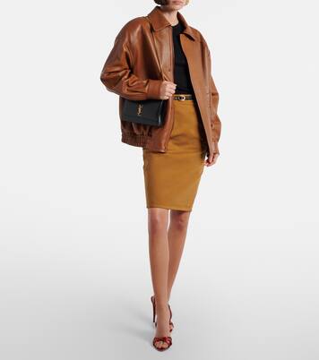 New Kate Small leather shoulder bag | Saint Laurent