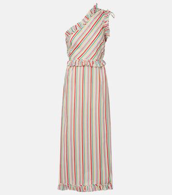 Arabelle striped cotton midi dress | Rixo