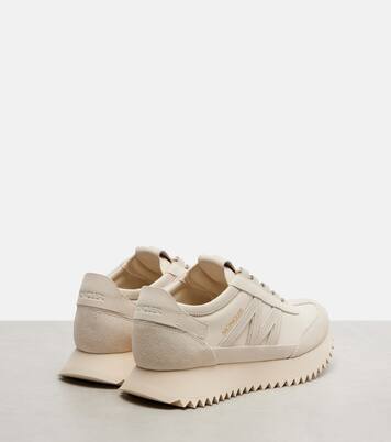 Pacey2 suede-trimmed sneakers | Moncler