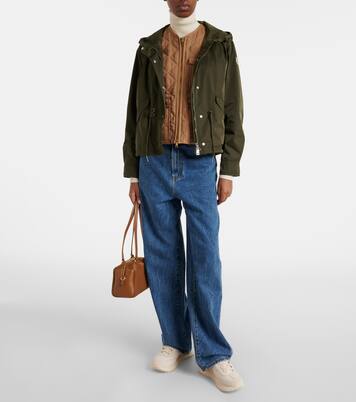 Pacey2 suede-trimmed sneakers | Moncler