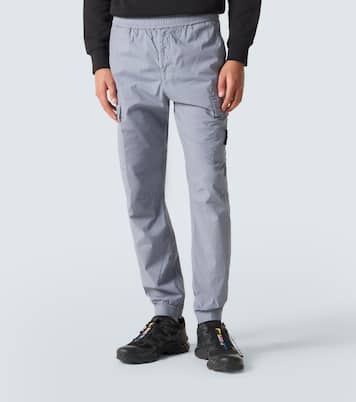 Pantalon cargo Compass en coton mélangé | Stone Island