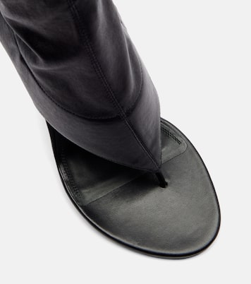 Lidia 105 leather knee-high boots | Paris Texas