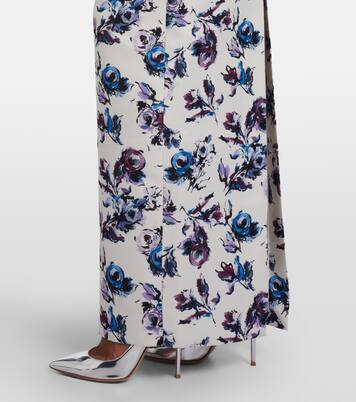 Laelia floral bustier gown | Emilia Wickstead