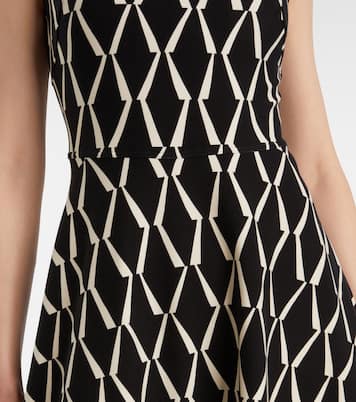 Vestido midi Lampara en mezcla de algodón estampado | Max Mara